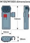 Abmessungen M100